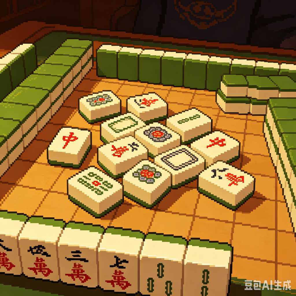 standard chinese mahjong tiles
